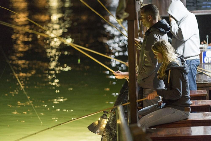 Night Squid Fishing — A Quiet and Relaxing Experience