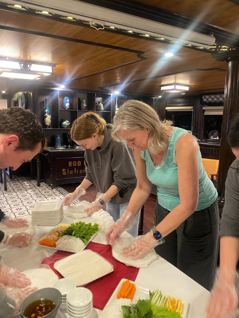 Onboard Cooking Class — A Fun Taste of Vietnamese Culture