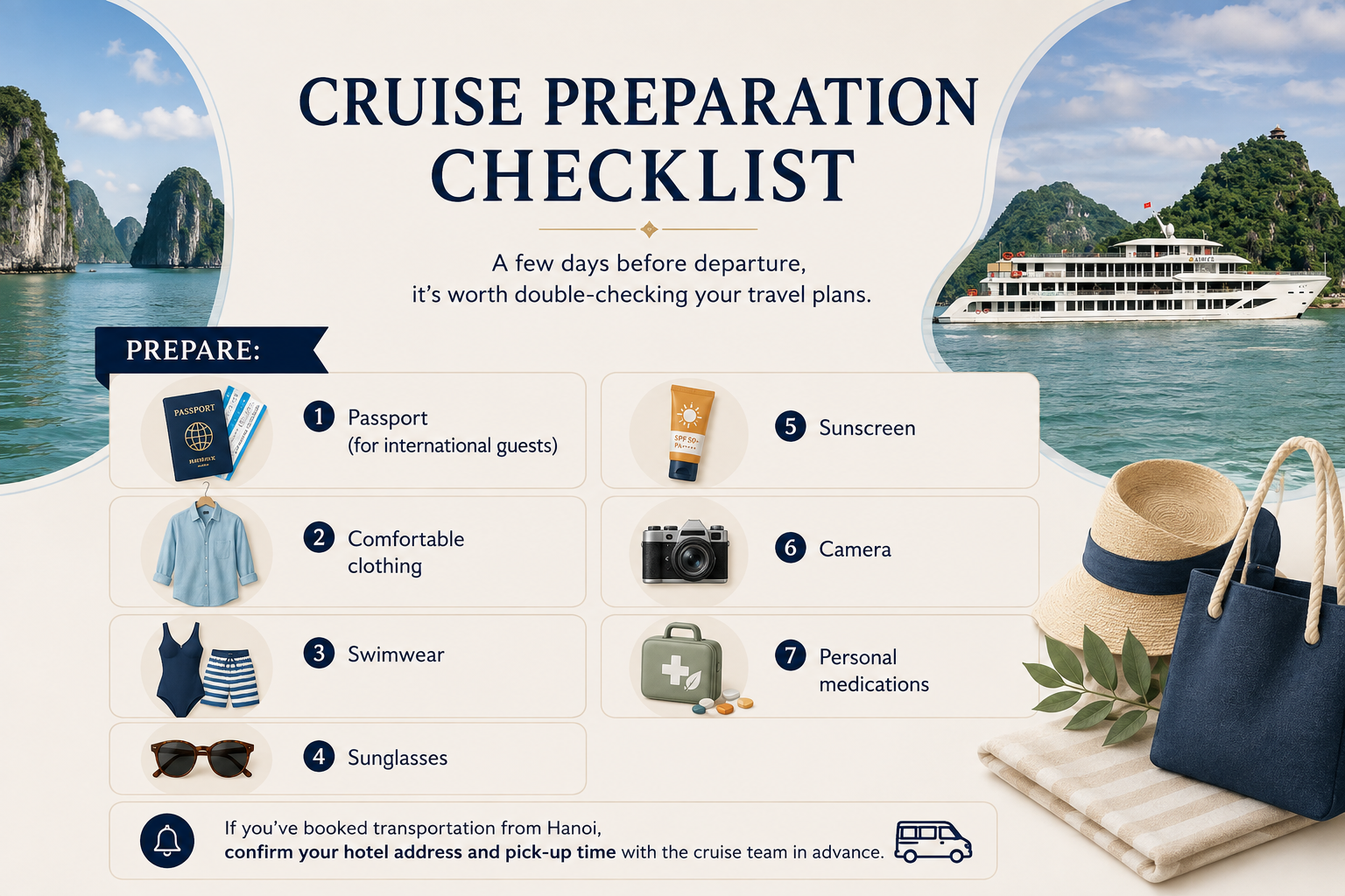 Cruise Preparation Checklist